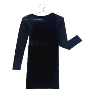 Unknown | Mini Dress | Bodycon | Mesh Paneling | Peekaboo | Dance | Party | Sexy